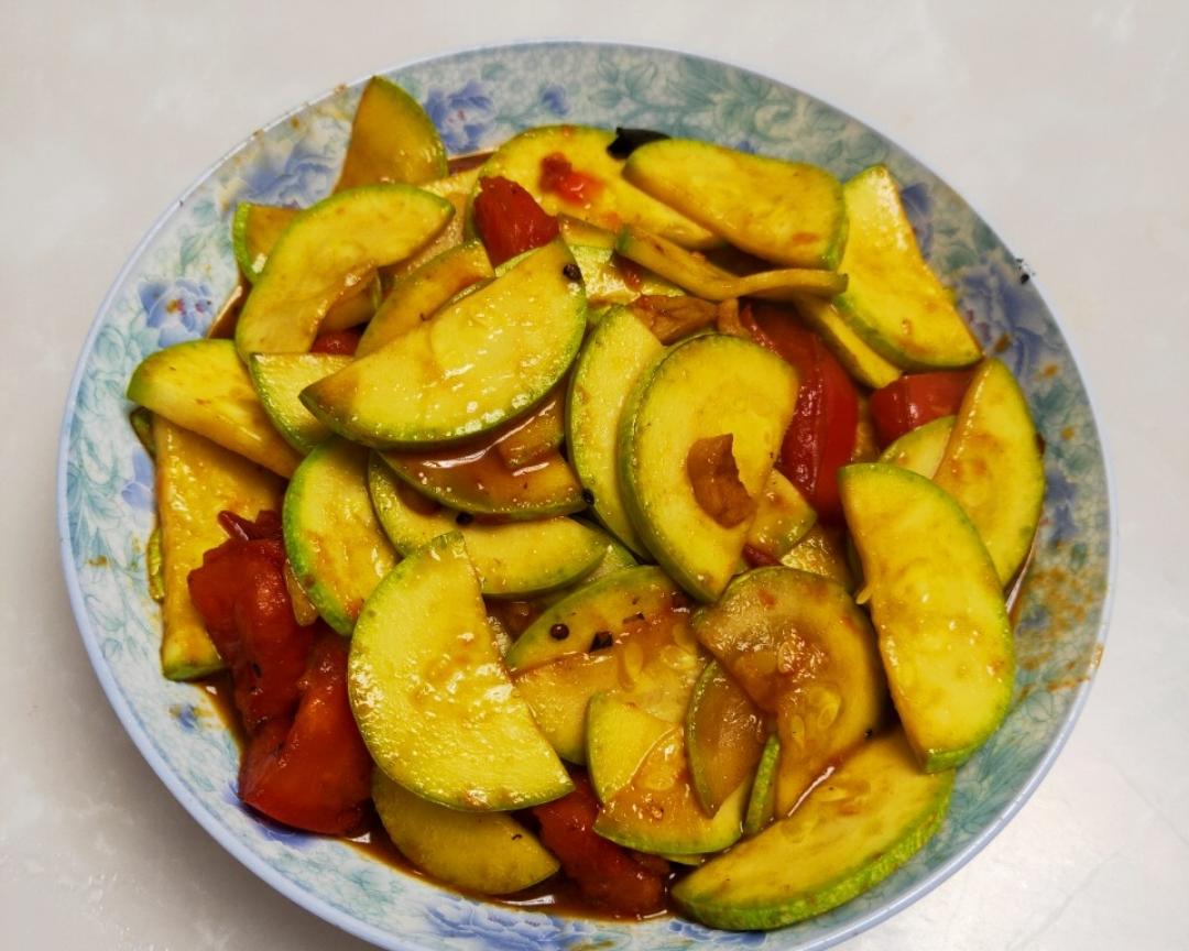 酸酸辣辣西葫芦