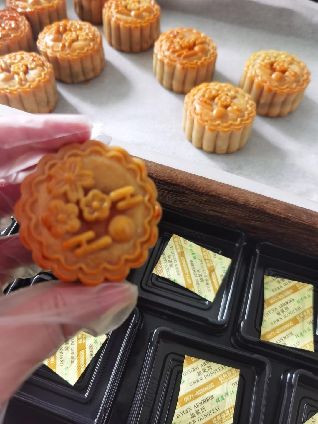 【终极版广式月饼配方】表皮油亮的秘诀！