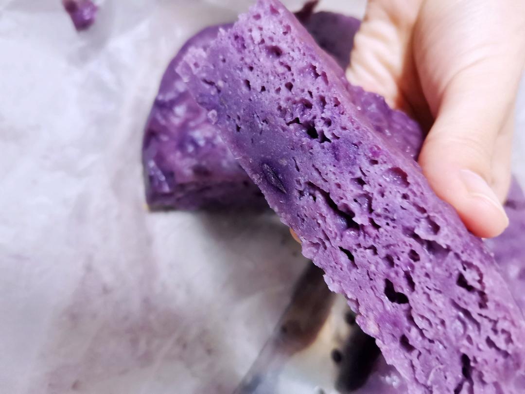 紫薯发糕