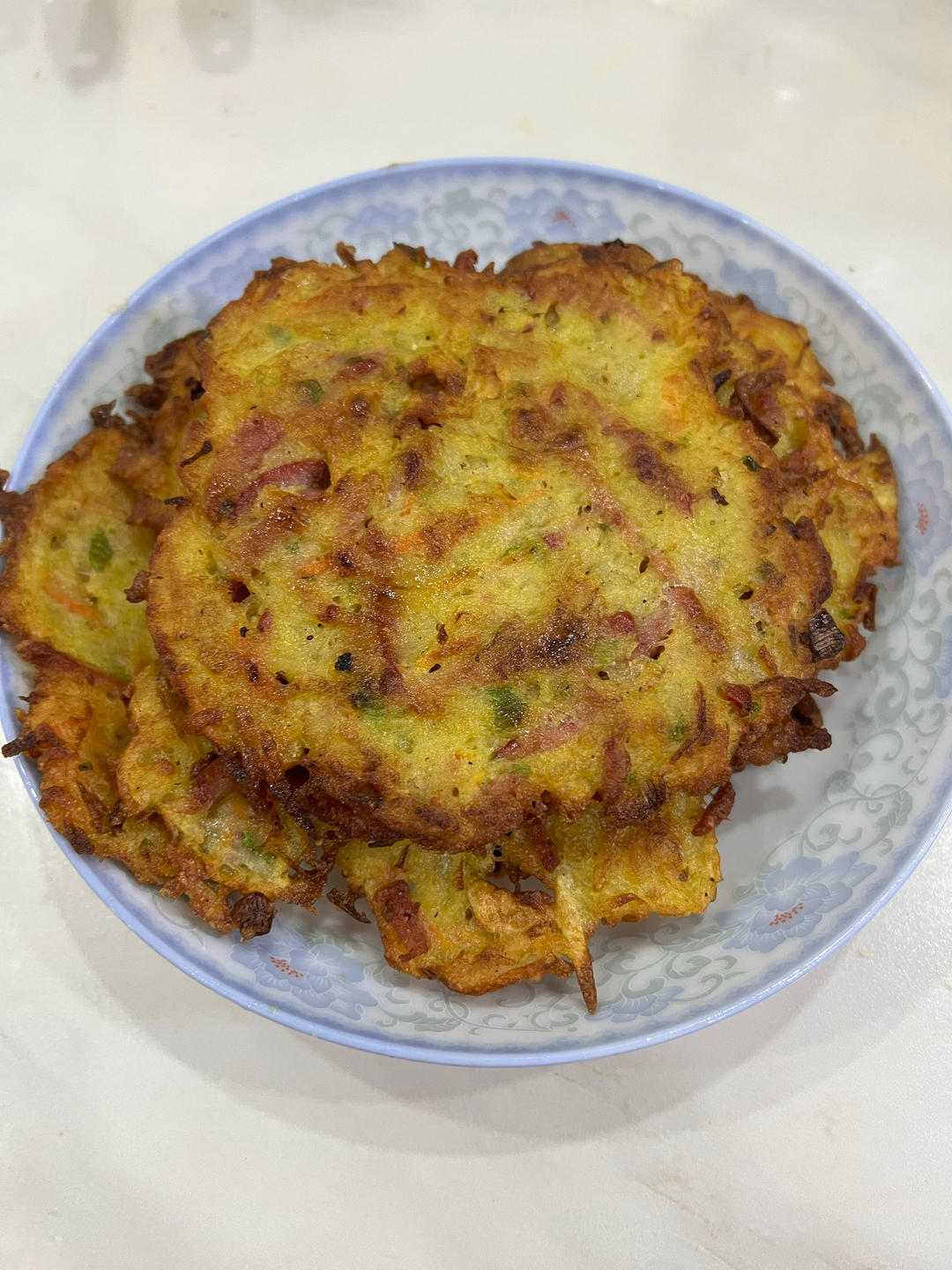 土豆饼(土豆胡萝卜丝饼)