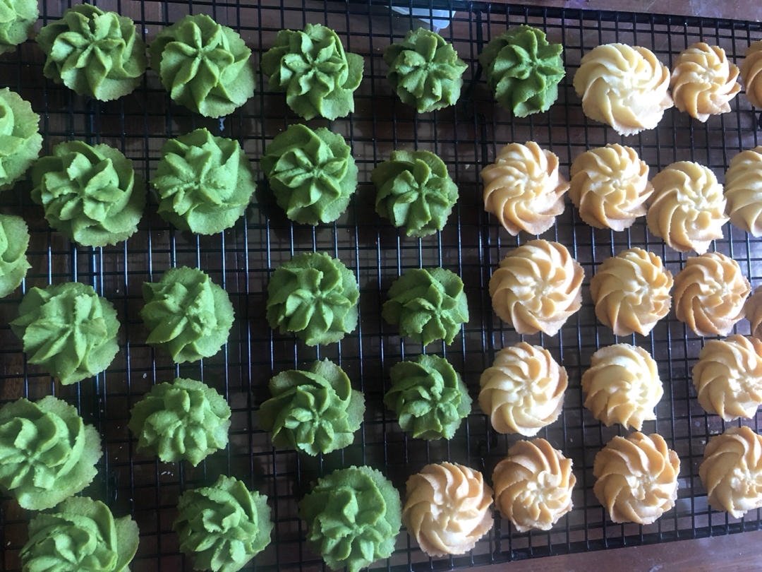 咖啡曲奇/抹茶曲奇/奶香曲奇（不用糖粉的特别做法）