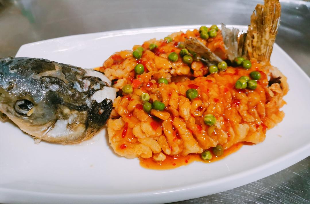 年菜必学【松鼠桂鱼】，给你多动图食谱，不信你学不会！（孔瑶原创食谱）