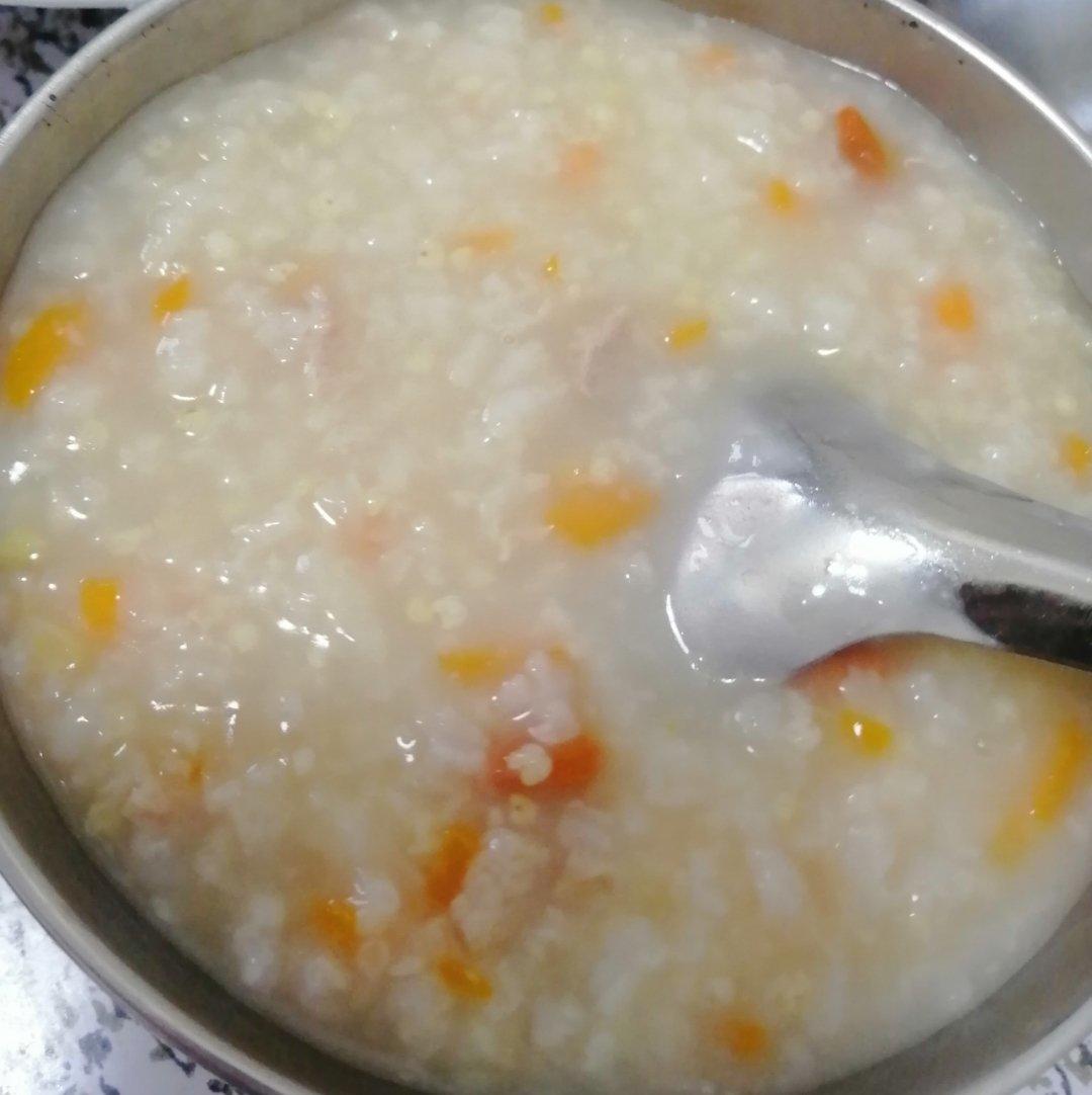非常适合小朋友吃的～健脾养胃淮山瘦肉粥