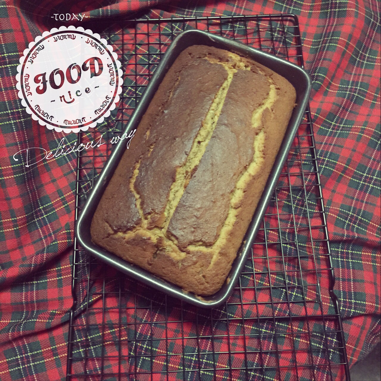 Grandma's cake~枣泥红糖磅蛋糕