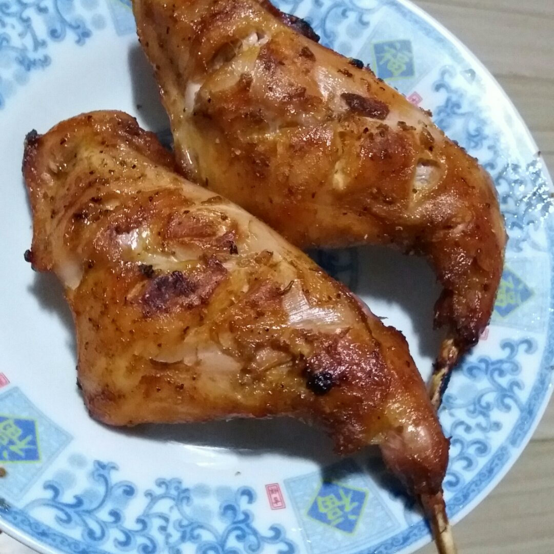 香辣孜然烤兔腿