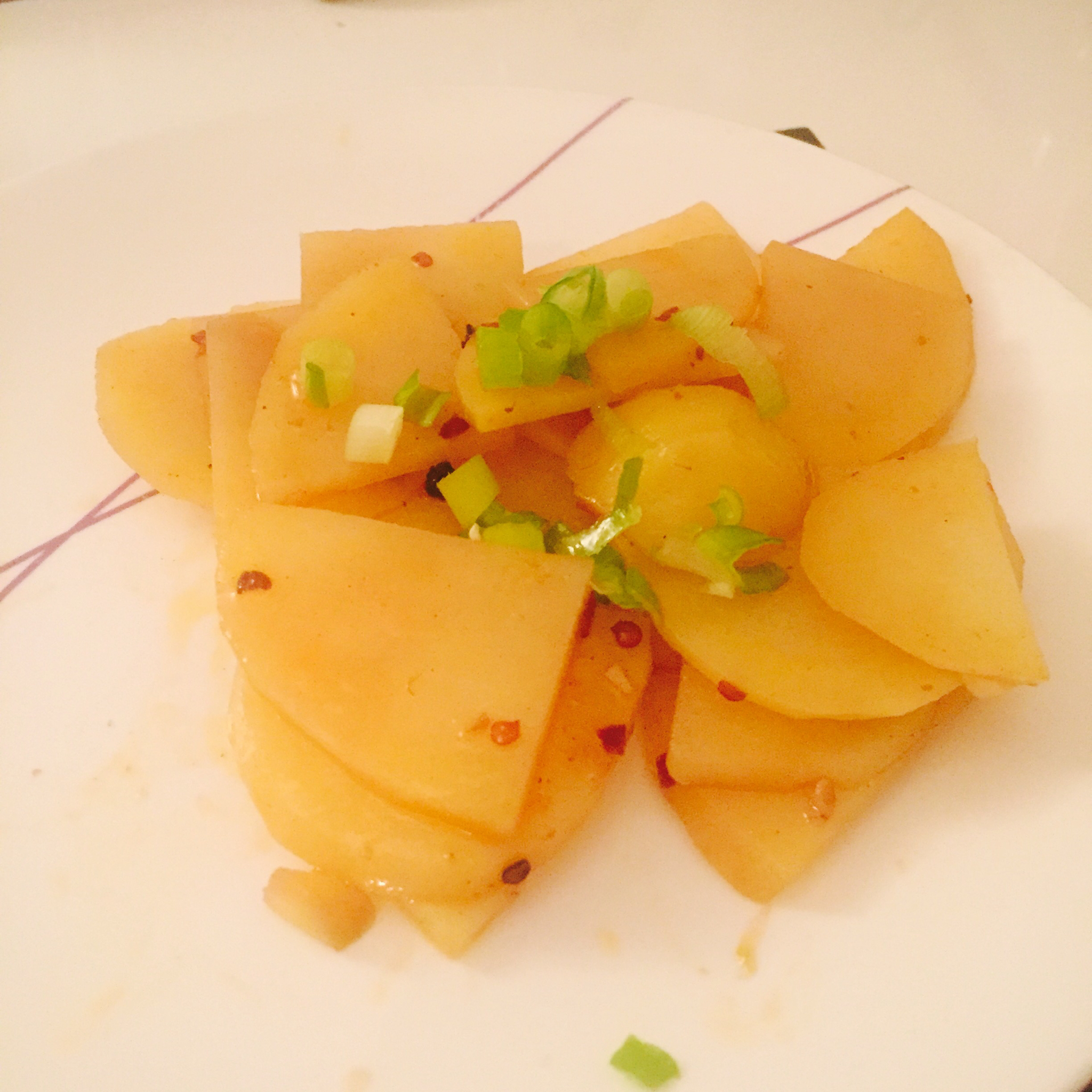凉拌土豆片