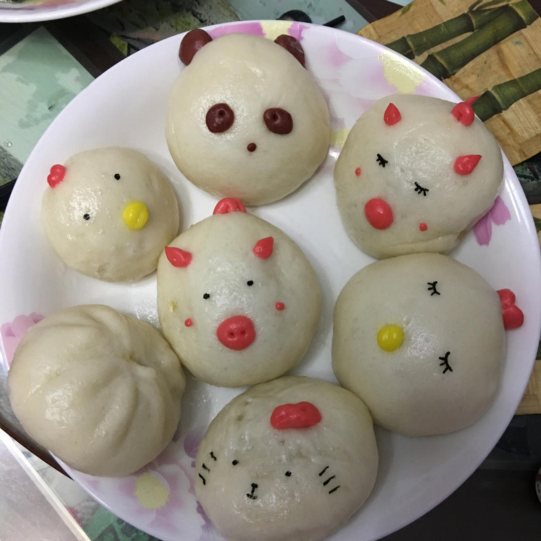 妻婷做的手工包子肚脐包