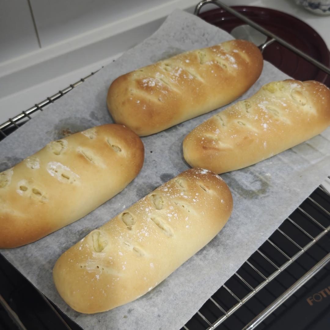 榴莲芝士软欧包