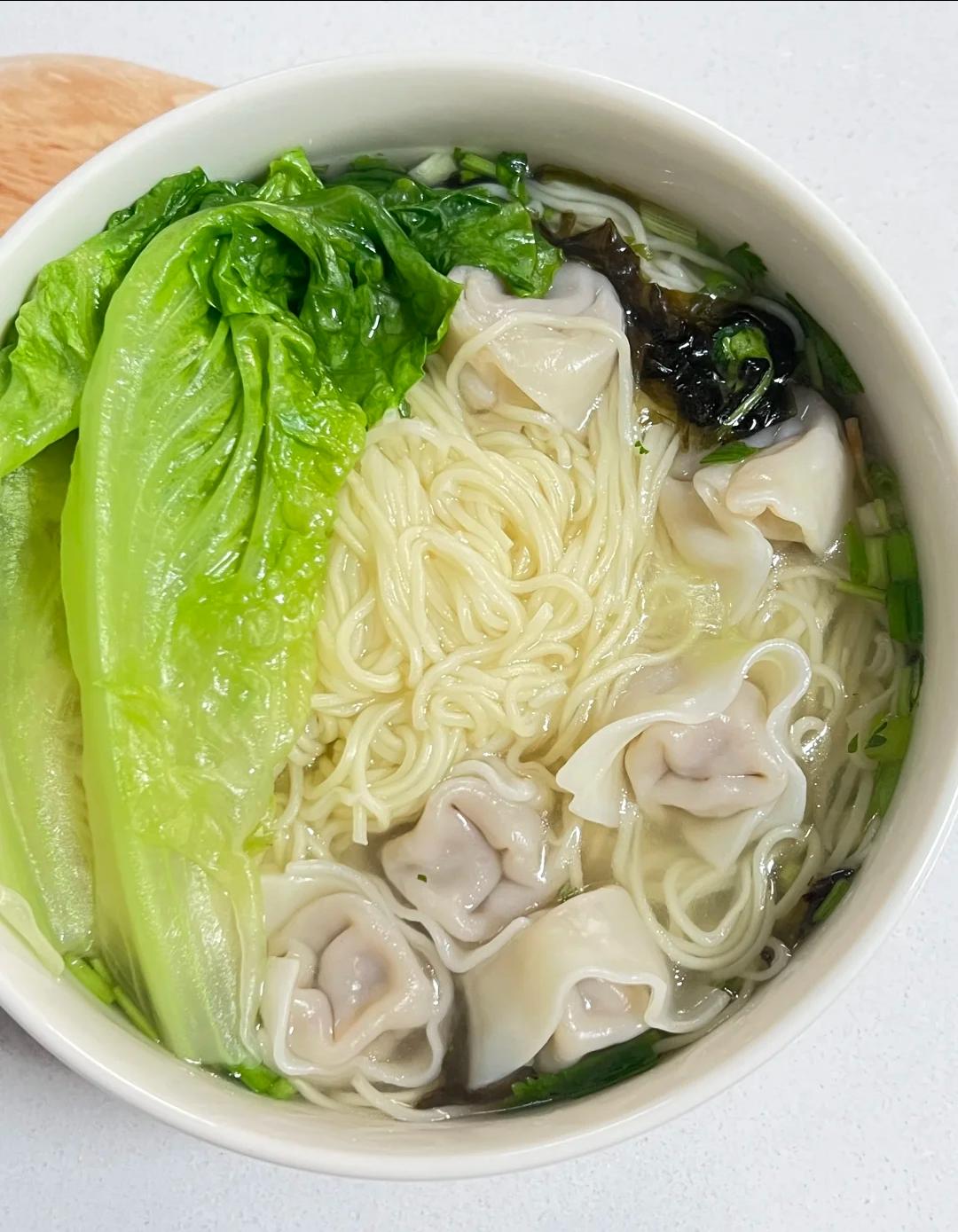 自制云吞面