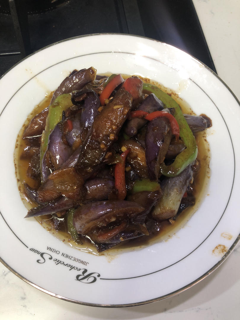 下饭神菜 酱爆茄子