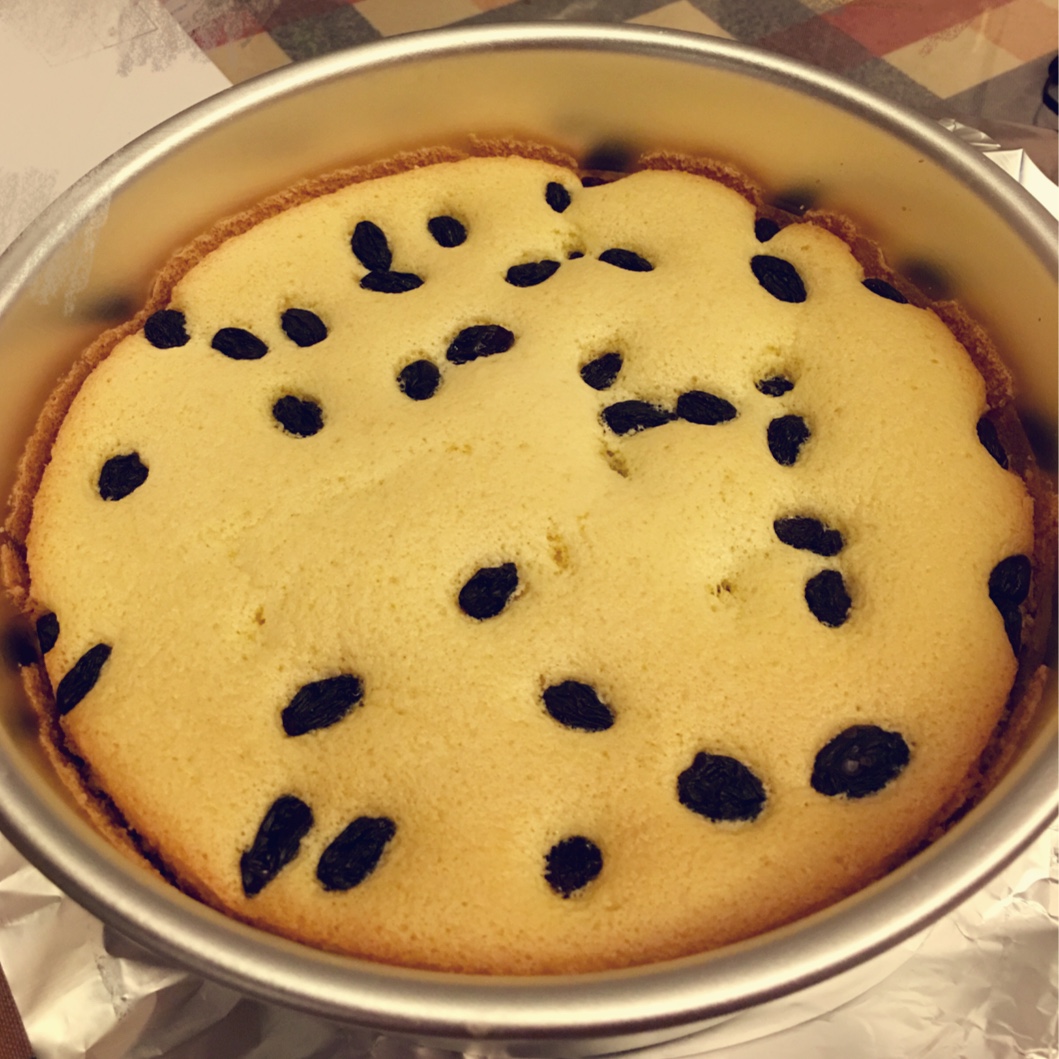 8寸戚风蛋糕（改良君之配方）#皮黑森林#