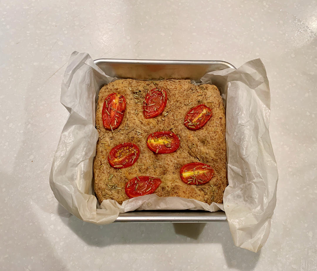 【生酮】新手可做 佛卡夏面包（含麸质）