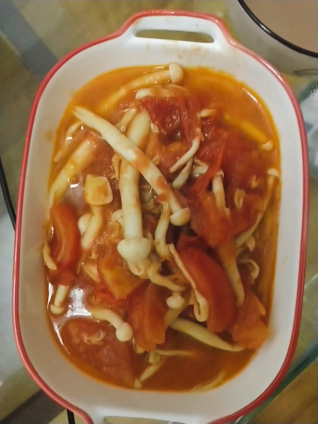 茄汁海鲜菇