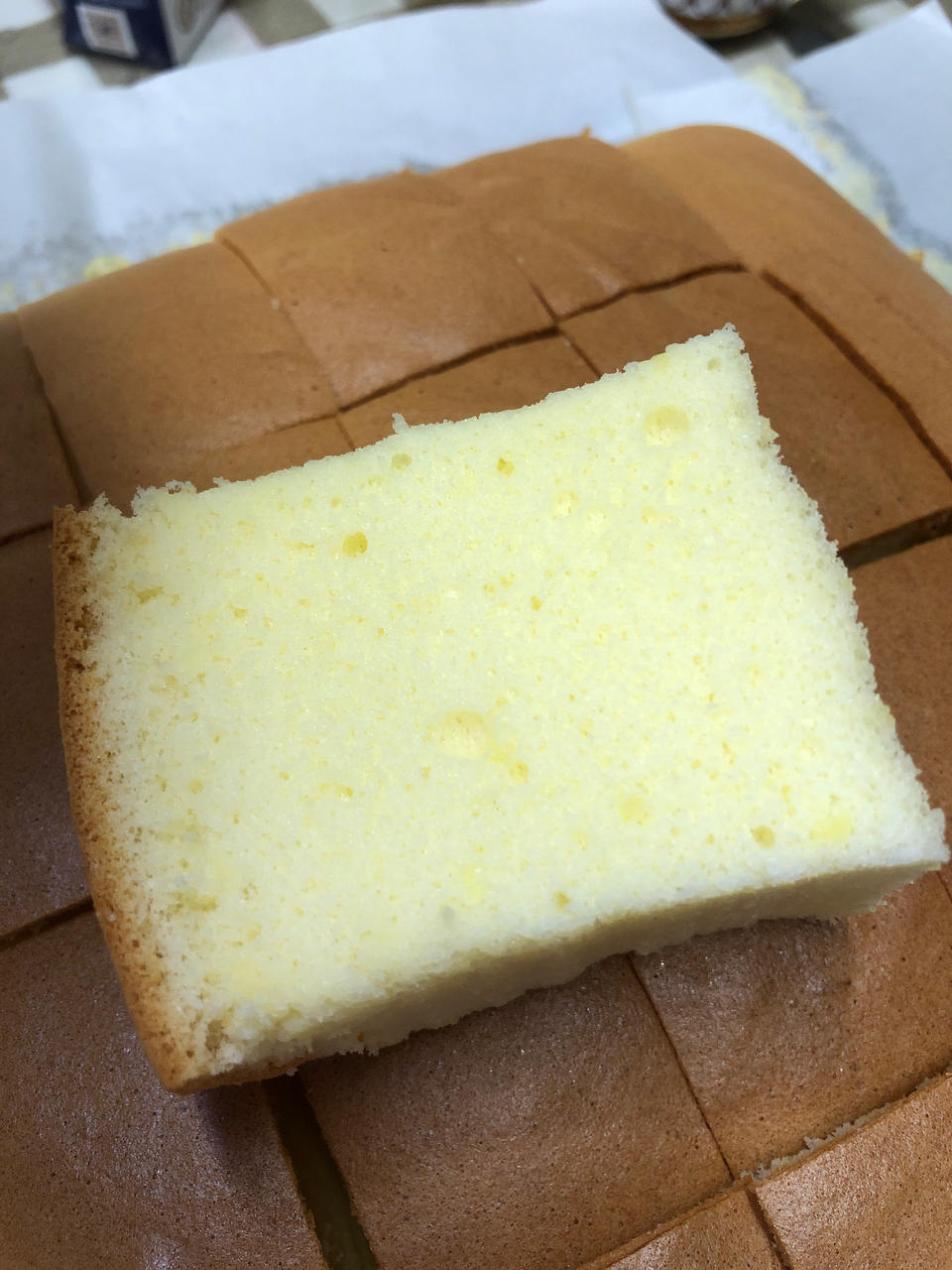 古早蛋糕又名抖臀蛋糕