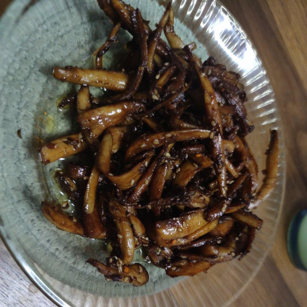 越嚼越香‼️比肉还要好吃👉干煸孜然杏鲍菇