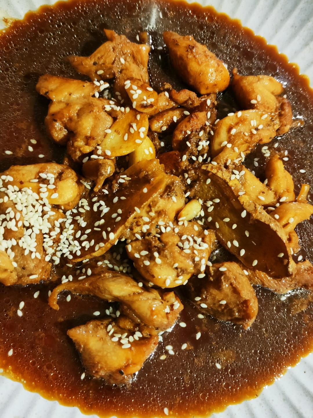 照烧鸡腿饭