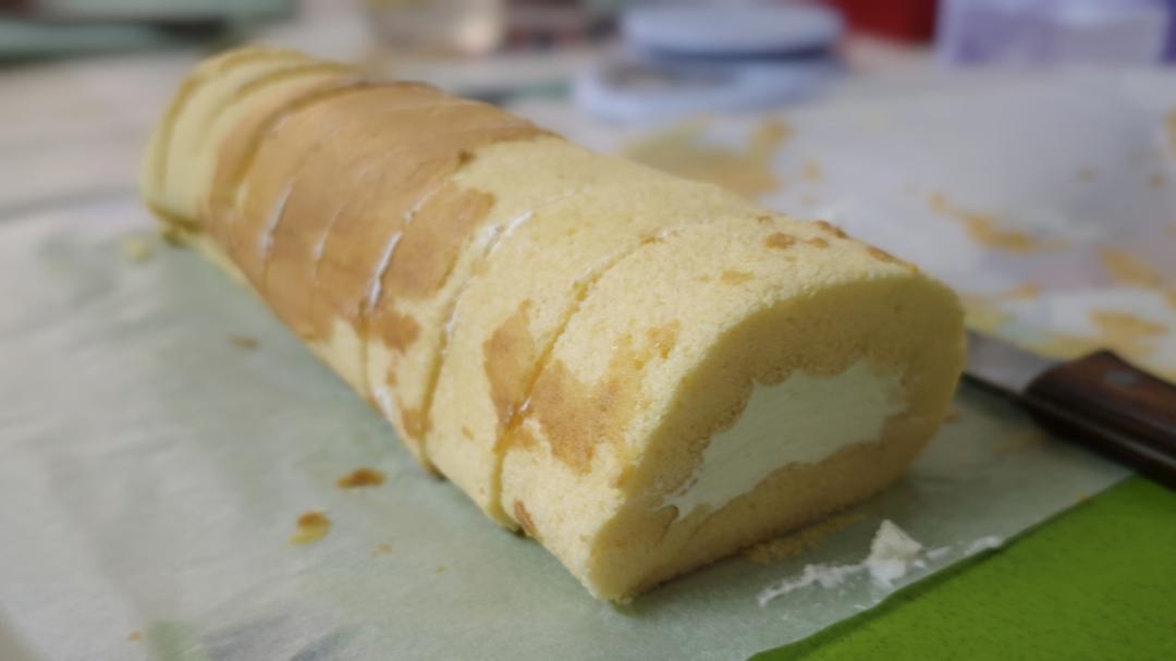 原味基础蛋糕卷(小五卷)