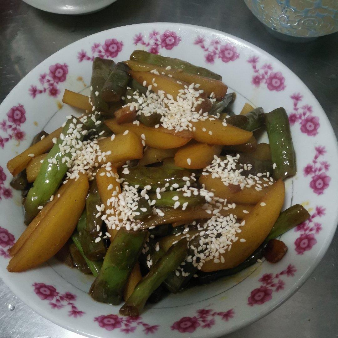 刀豆烧土豆（家常版）