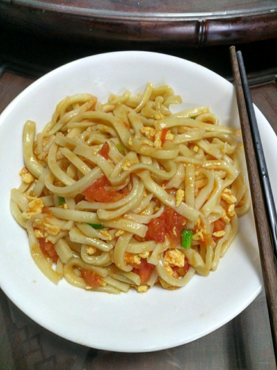 西红柿鸡蛋打卤面