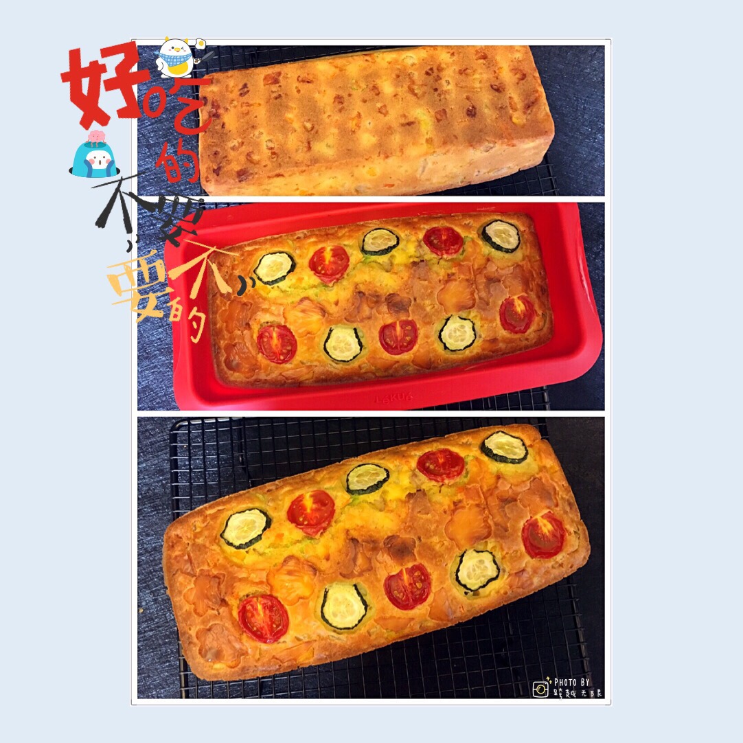 小嶋老师的芦笋咸蛋糕（附芝士蛋糕胚做法）