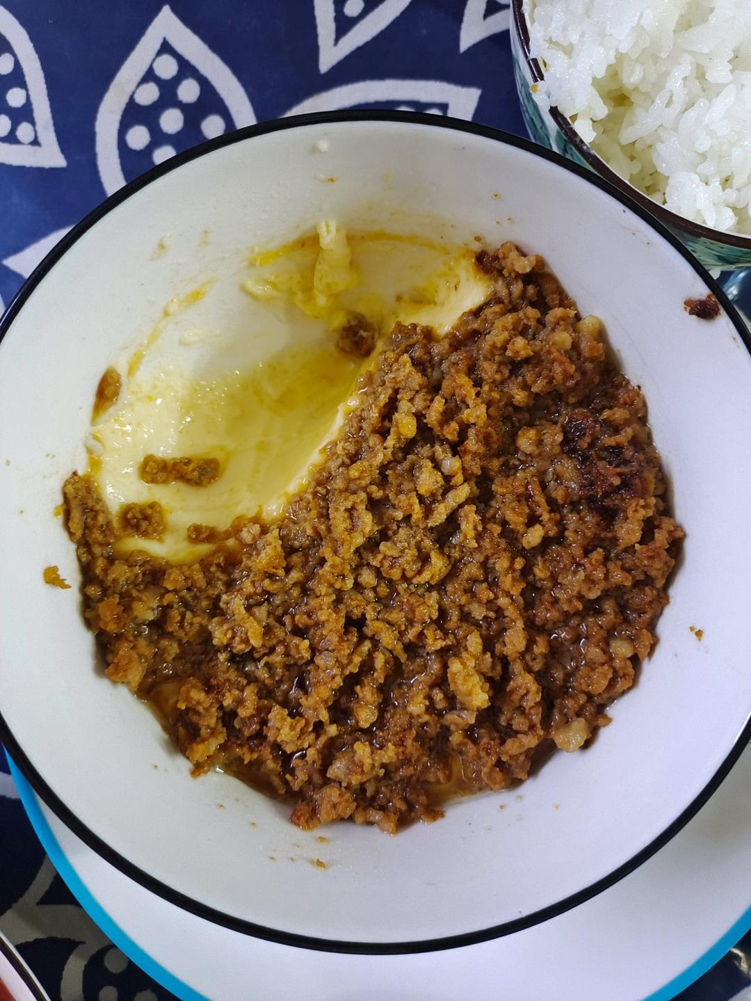 鸡蛋豆腐蒸肉沫