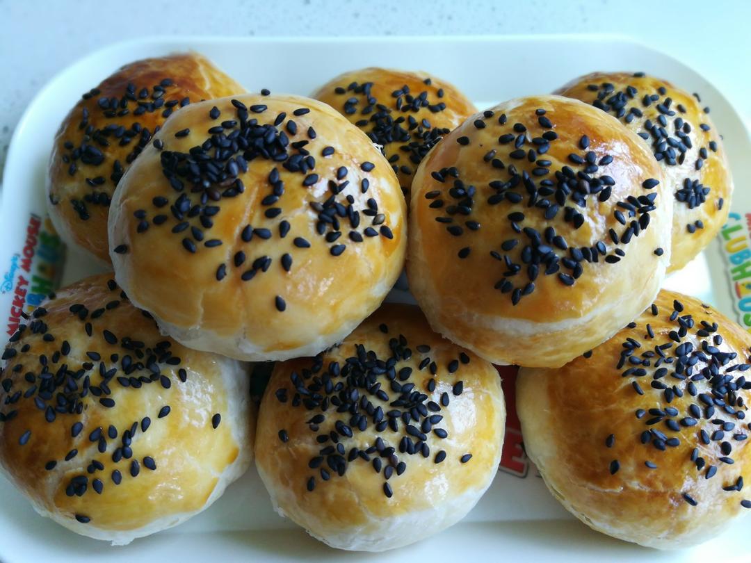 葱香榨菜鲜肉月饼（植物油版）