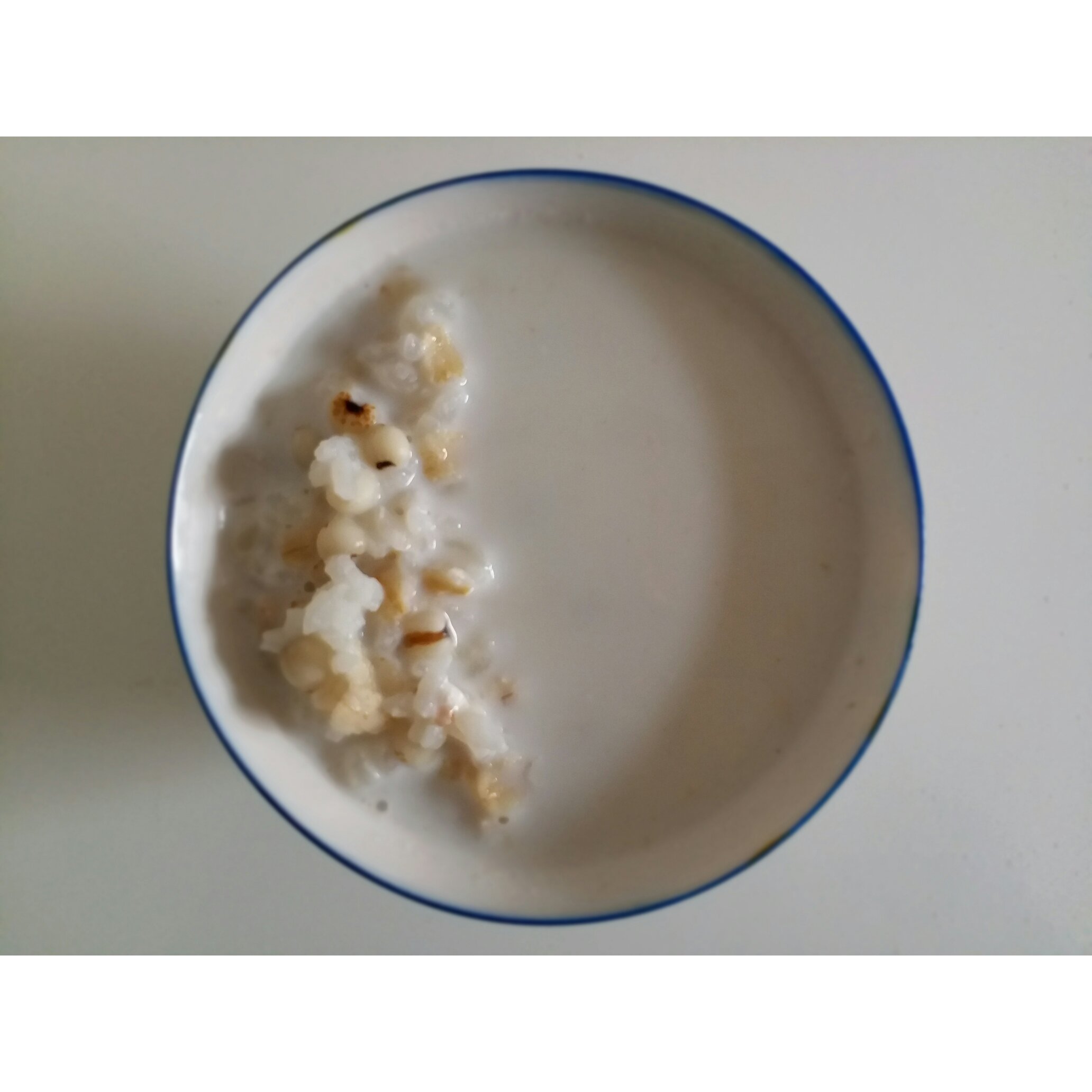 薏米燕麦牛奶粥