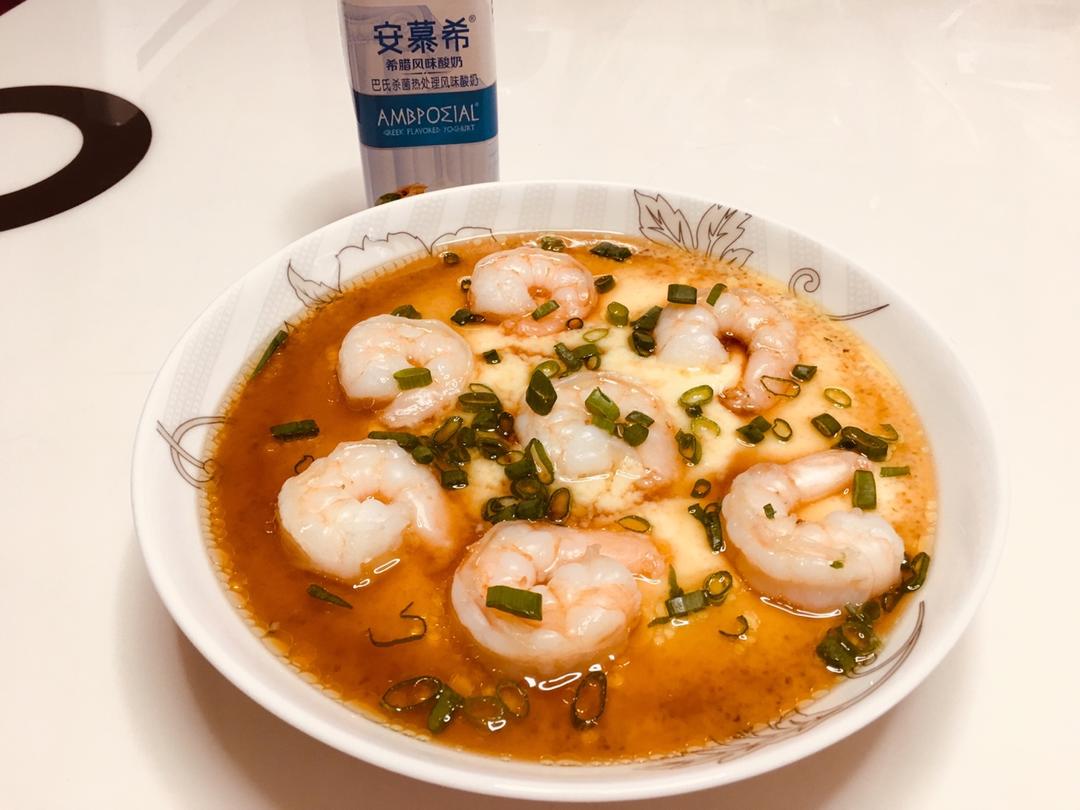虾仁鸡蛋羹
