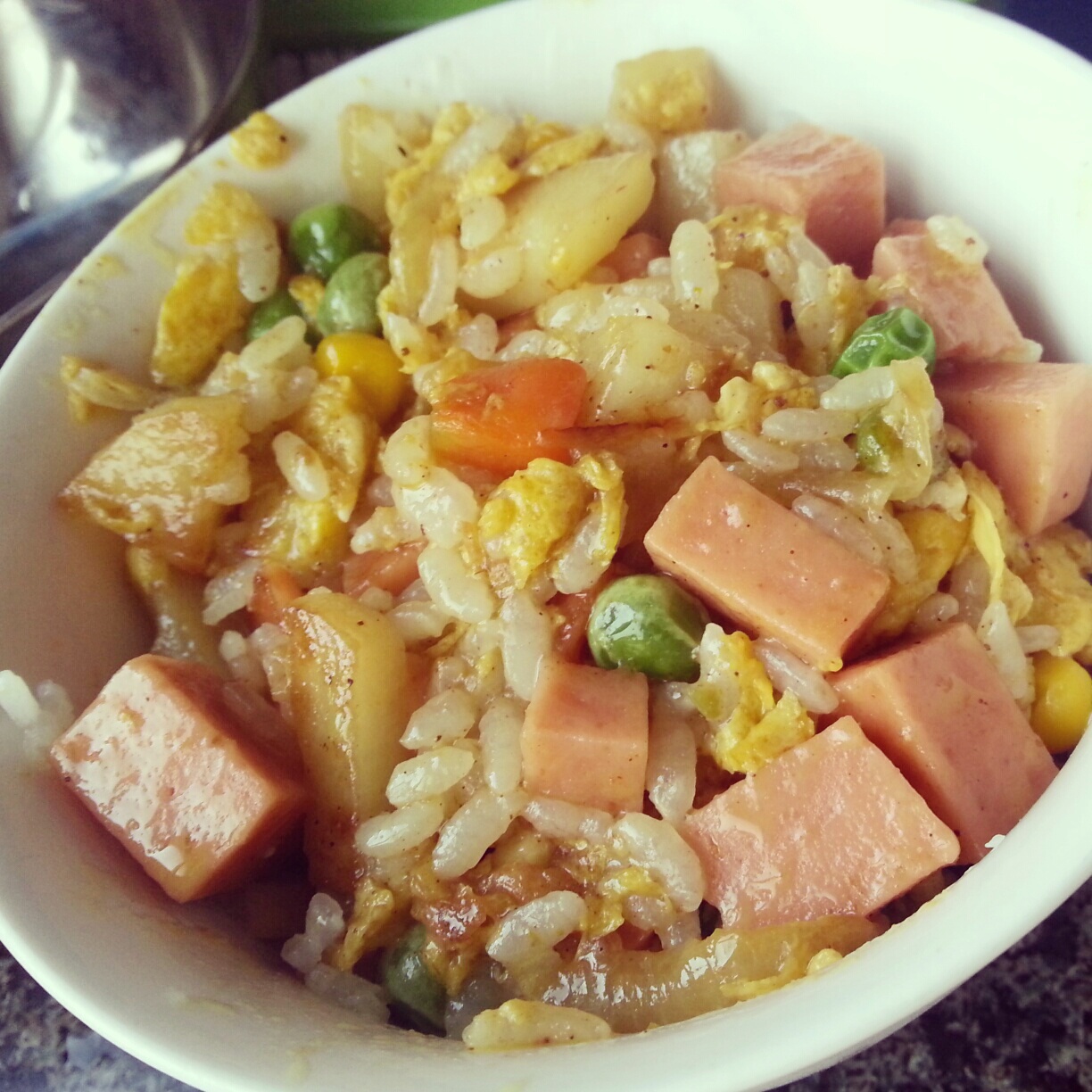 什蔬咖喱炒饭