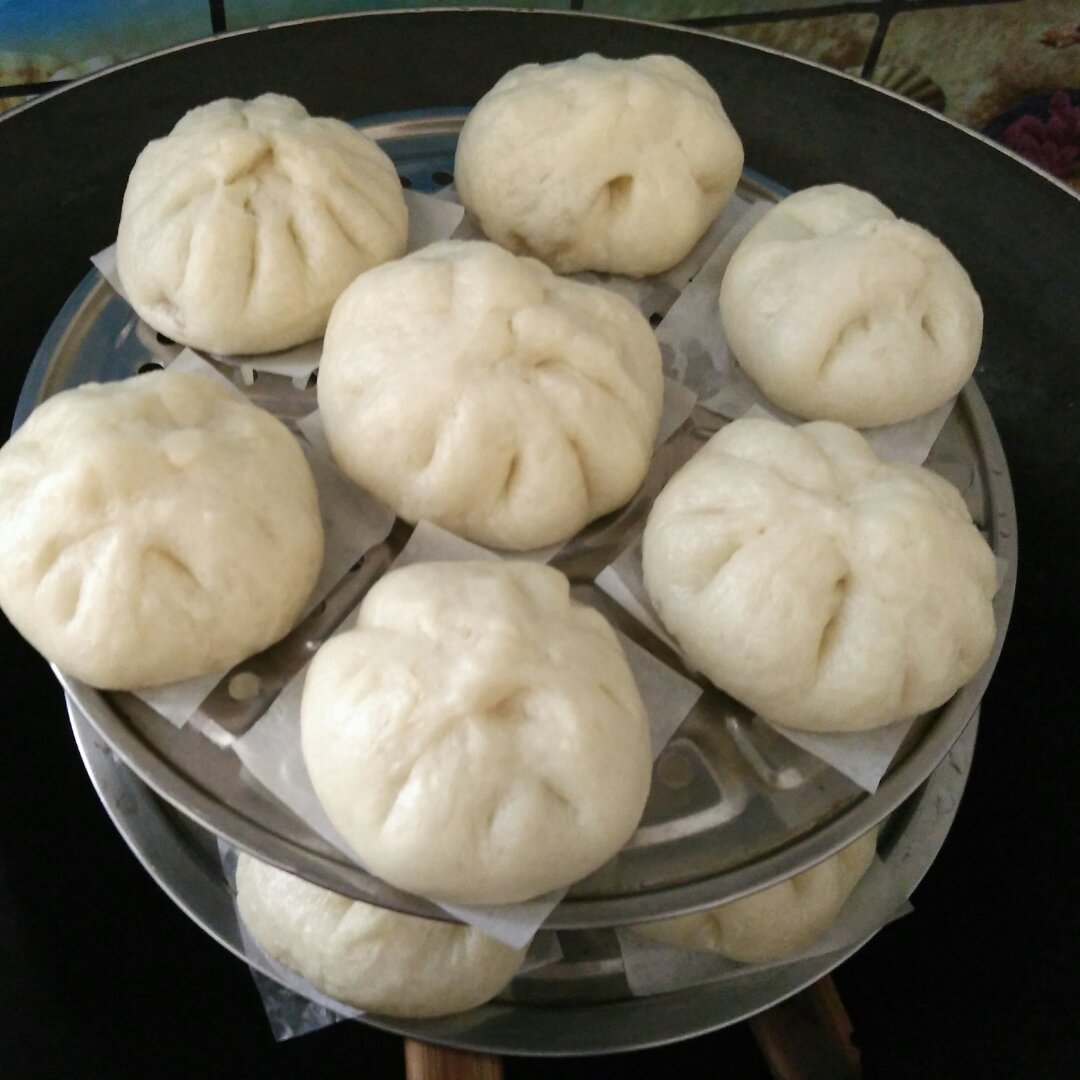 基础肉包做法 Steamed Dumplings
