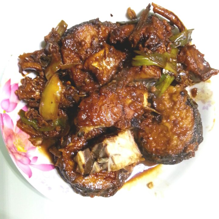 海边的味道--红烧鲅鱼段