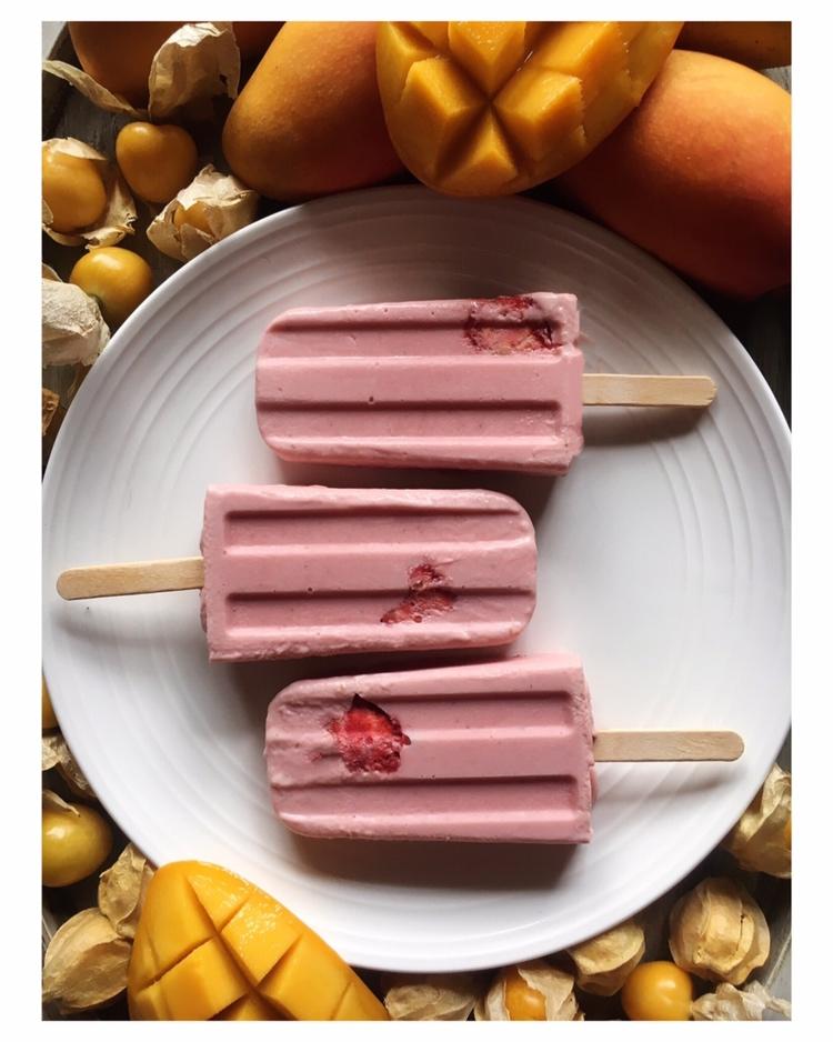 【菓子学校】草莓牛奶冰淇淋