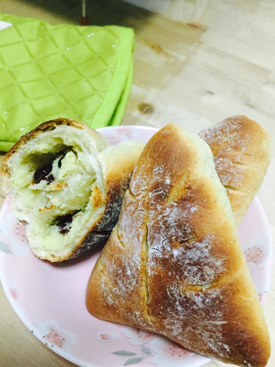 春田花卷做的全麦蔓越莓奶酥包