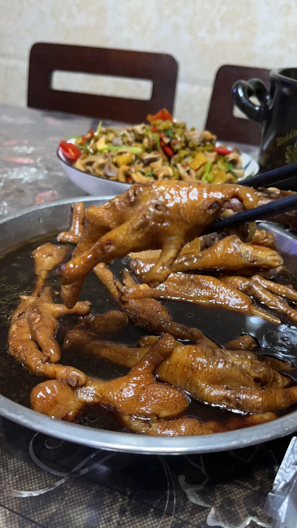 特色鸡爪饭店都吃不到的超级美味😆😆