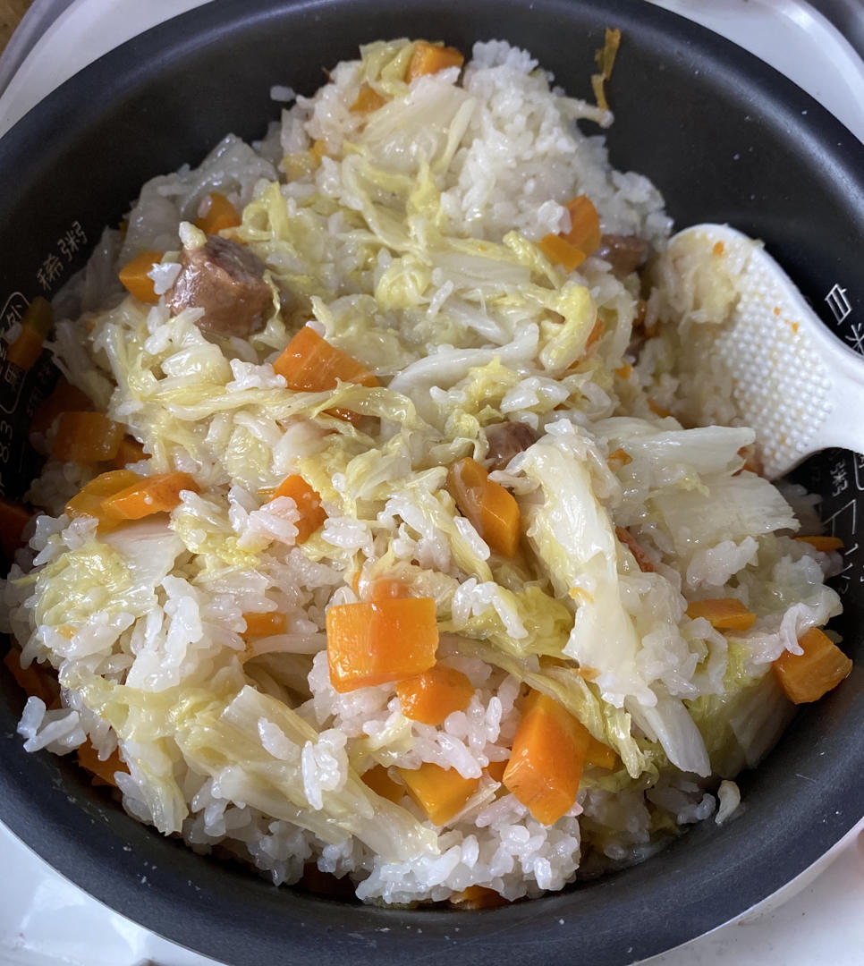 包菜饭(电饭锅版)