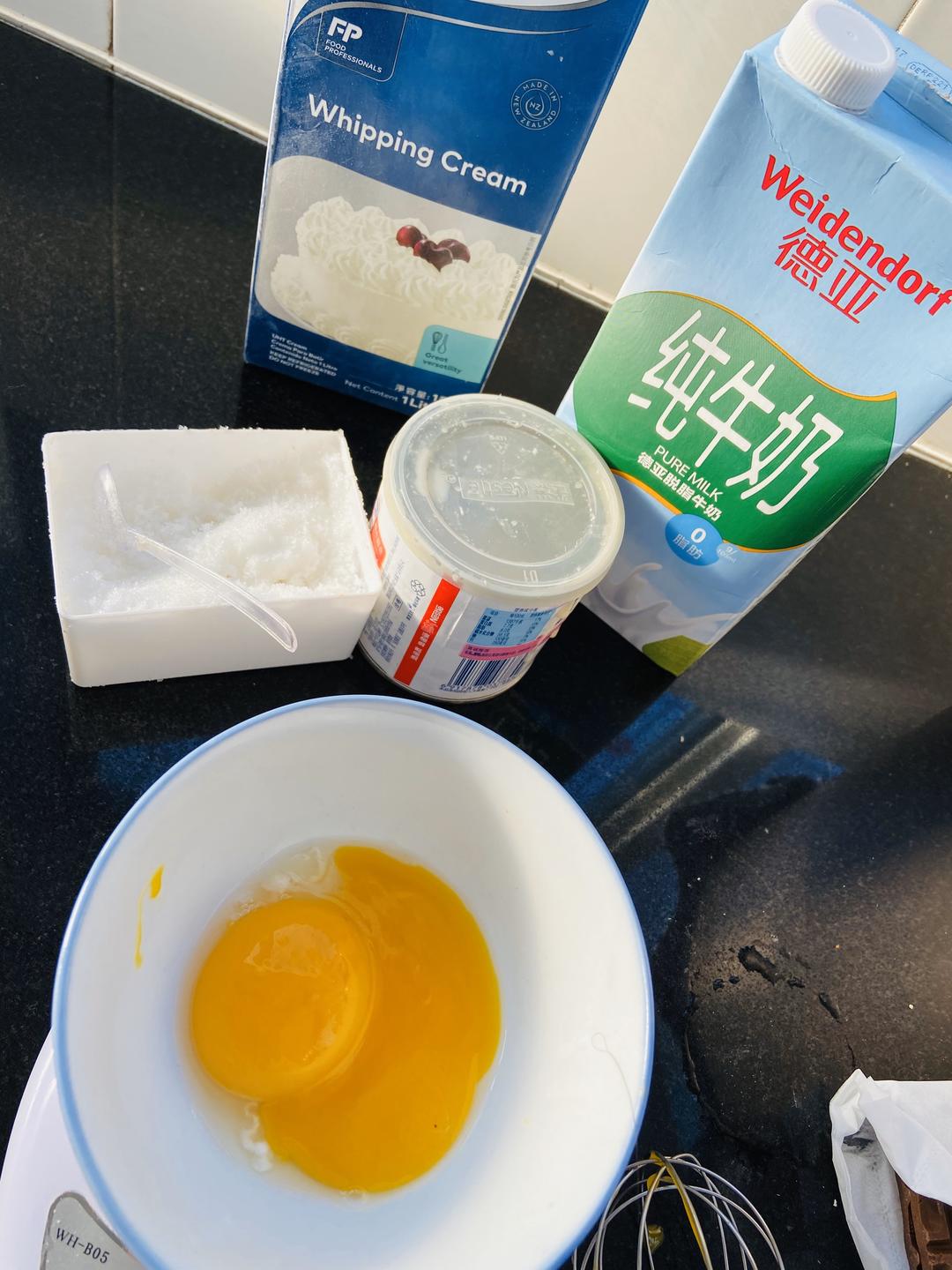 纯奶手撕吐司的做法 步骤1