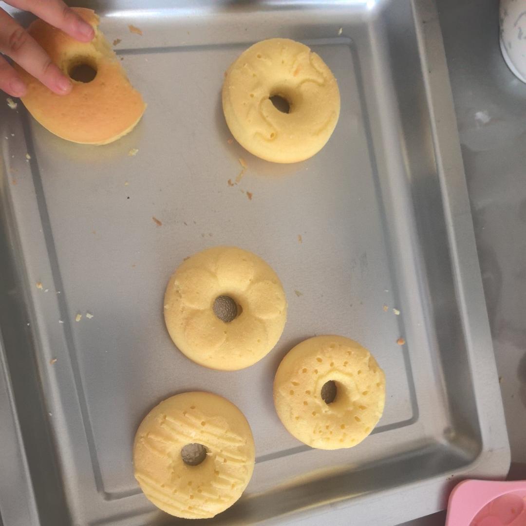 非油炸，烤箱版甜甜圈
