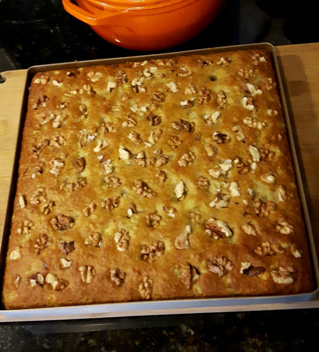 香蕉核桃蛋糕（低油少糖健康版）