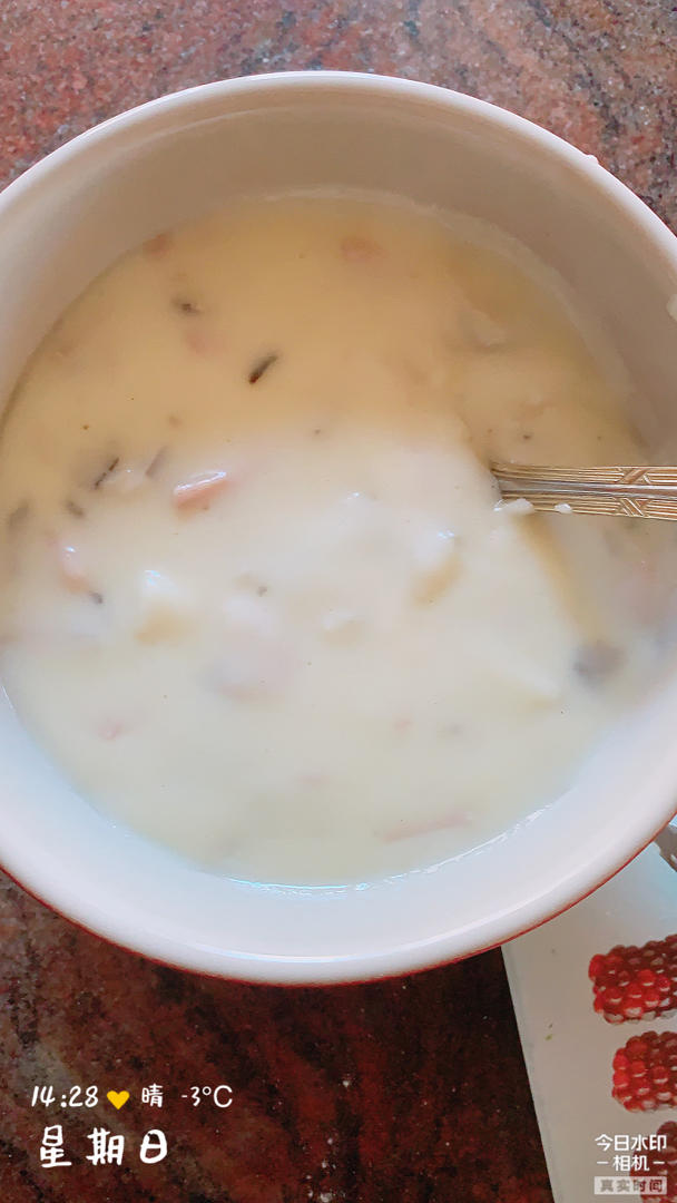 奶油蘑菇汤（完美比例版）