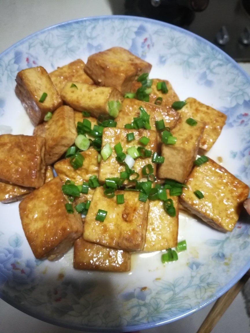 蚝油煎豆腐