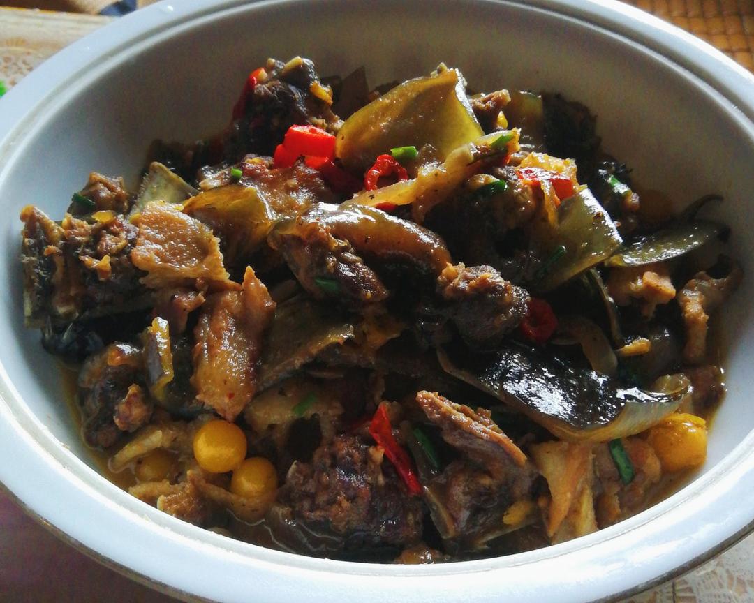 沐昀妈做的红烧甲鱼