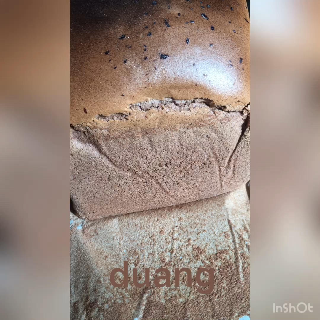 超细腻❗️巧克力可可古早蛋糕