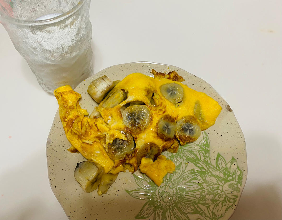 香蕉鸡蛋饼
