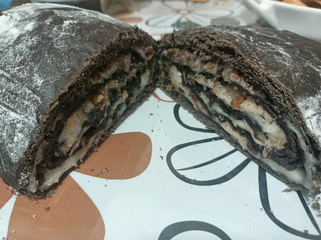 可可麻薯软欧