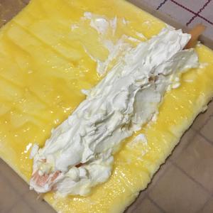 柠檬凝乳蛋糕卷（低糖）的做法 步骤15