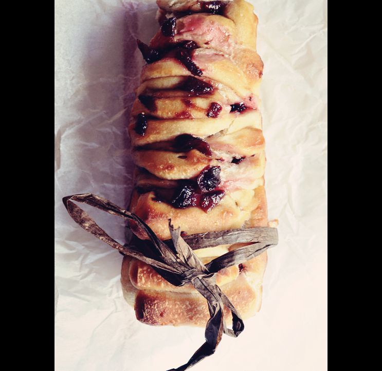 日式香浓炼乳面包