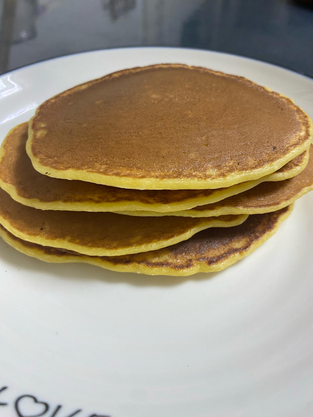 【减脂早餐】无油香蕉松饼（超简单）