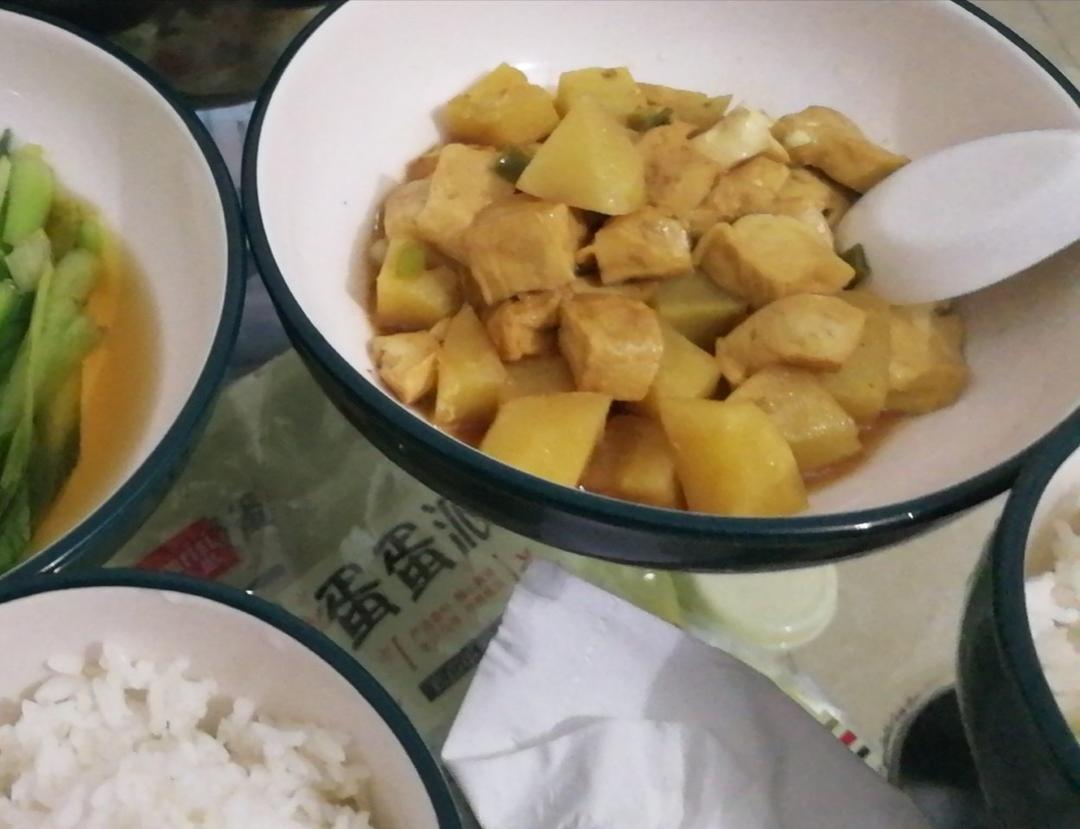 我儿子最爱吃的土豆豆腐