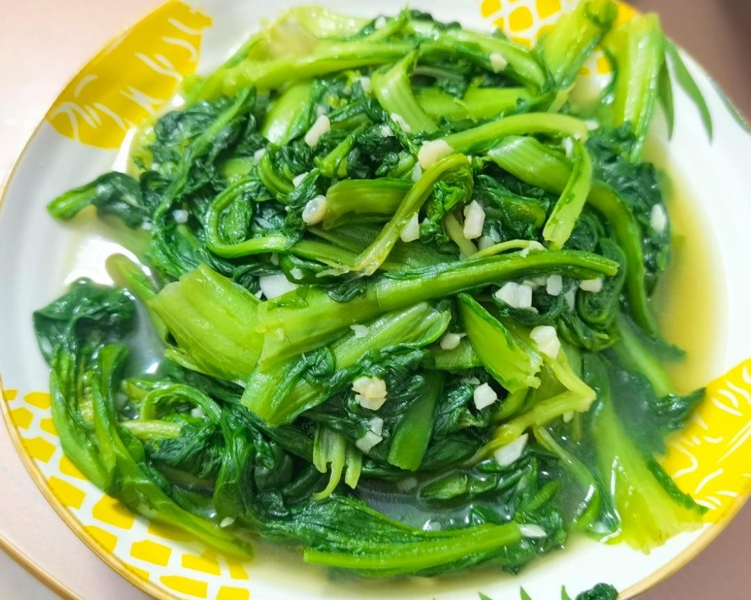 清炒大茼蒿(素菜)