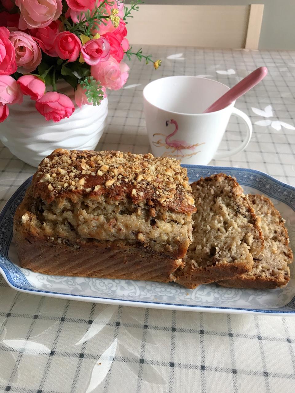 星巴克香蕉核桃蛋糕（Banana loaf）
